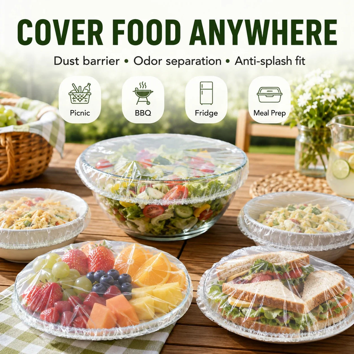 FreshShield™ Stretch Food Cover Kit